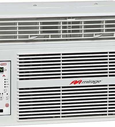 BLU PLUS Mirage Tipo ventana solo enfriamiento, 5000 BTU, 115 V, R410A